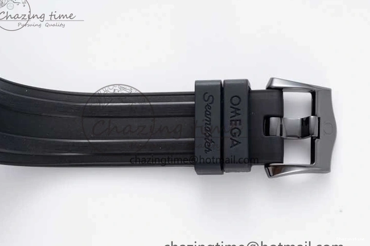 0521 Stretchable Seamaster Diver 300M ORF 1:1 Best Edition Black Ceramic Black Dial on Black Rubber Strap A 7794